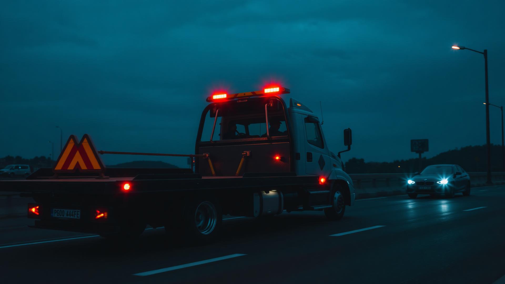 Kırıkkale oto kurtarma çekici aracı yolda yardım ederken